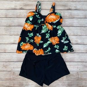 Maternity Swim Suit Size Large (8-10) Like New